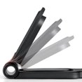 thumbnail image 2 of Bike Wall Mount Bike Rack for Garage Vertical Cycling to 35lbs Holder for Bicycles Black White, 2 of 9