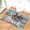 Beach, variant on Christmas Gift Bath Mat 18x30 inch Welcome Mat Bathroom Front Floor Mats Non Slip Absorbent Bath Rug, Life is Better at The Beach Starfish Retro Wood Board Low-Profile Rugs Bath mats