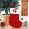 thumbnail image 3 of Birdeem Cute Letters Christmas Stocking Decoration Christmas Tree Pendant Christmas Style Wool Knitted Socks Decoration Props, 3 of 12