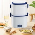 thumbnail image 4 of Danhjin Electric Lunch Boxes Hot Household Stainless Steel Lunch Box 1.8L Display Function Car Insulation Plug In Lunch Box Kitchen Appliances, 4 of 6
