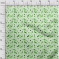 thumbnail image 3 of oneOone Velvet Green Fabric Abstract Floral Sewing Craft Projects Fabric Prints By Yard 58 Inch Wide, 3 of 4