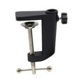 thumbnail image 1 of Bunblic Desktop Mounting Clamp Camera Mount Clamp Heavy Duty Sturdy Desktop Bracket Magnifying Glass Lamp Base for Studio Video Light Black Aluminum, 1 of 8