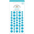 thumbnail image 2 of Doodlebug Adhesive Jewels 6mm, 8mm & 10mm 45/Pkg-Swimming Pool, 2 of 2