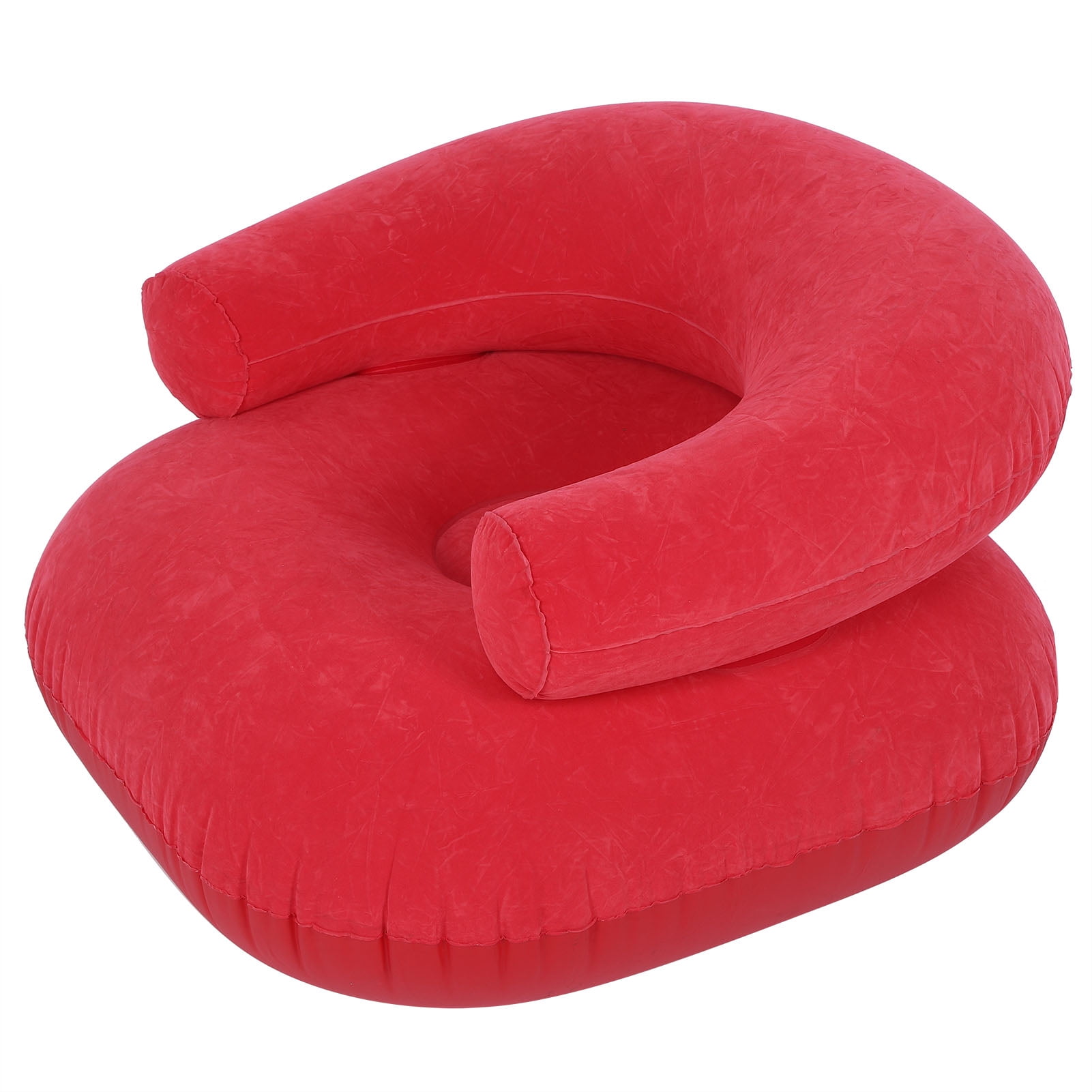 Air Sofa, Foldable Air Sofa, Skin-Friendly Leisure Sofa, Easy To Carry High-Quality Flocking Fabric Home Leisure Sofa, For Adult Kids