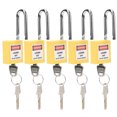 thumbnail image 4 of 5 Ensembles de Verrous Isolants pour Produits Chimiques Jaune, 4 of 8