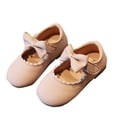 thumbnail image 2 of Cameland Spring New Soft Soled Single Shoes Baby Walking Shoes Bow Princess Small Leather Shoes, 2 of 5