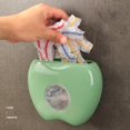 thumbnail image 4 of Jierger Fresh Keeping Bag Storage Box Household Removable Fresh Keeping Sleeve Storage Box Wall Mounted Punch Fresh Keeping Film Shower Cap Finishing Box, 4 of 8