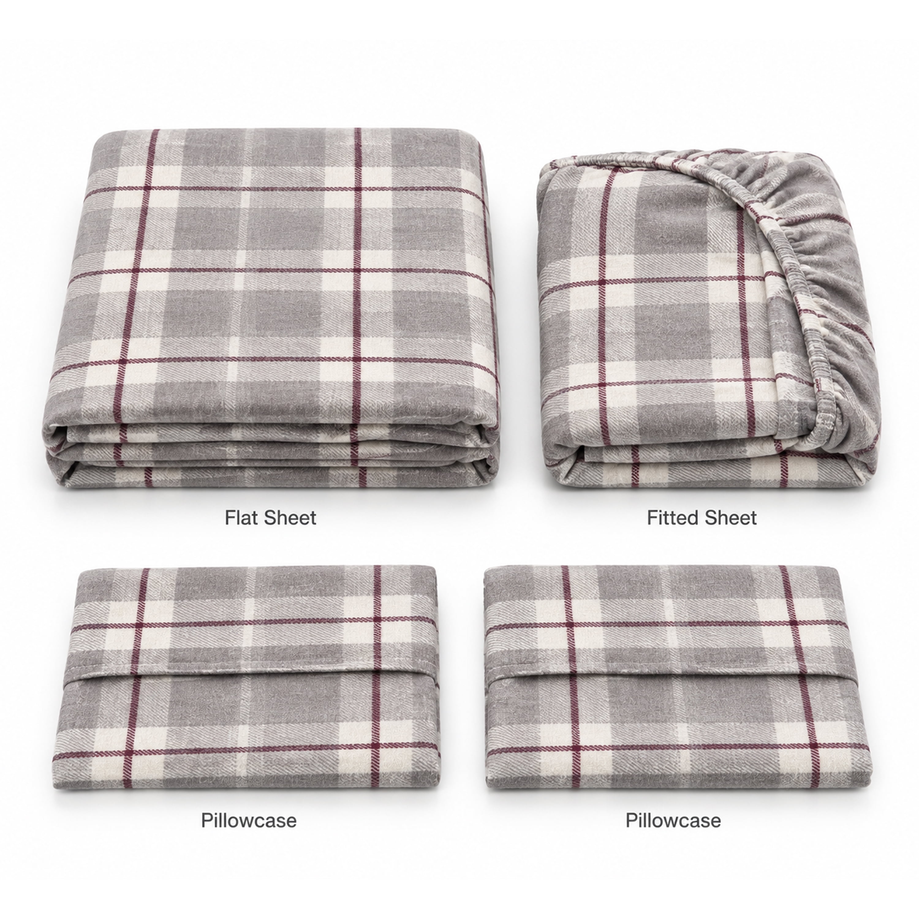 FLANNEL SHEET SET MADE PORTUGAL