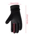 thumbnail image 3 of TIMIFIS Gants d'Hiver Gants de Course en Plein Air Gants de Cyclisme Écran Tactile Gants d'Hiver pour Hommes Doublures de Gants Gants de Randonnée Gants Chauds par Temps Froid Gants de Neige Gants de Moto, 3 of 5