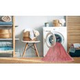 thumbnail image 2 of Ahgly Tapis Rond Lavable en Machine Intérieur Transitionnel Rose Corail Clair, 8 Pieds Rond, 2 of 7
