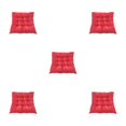 thumbnail image 3 of Maytalsory Coussin Respirant en Tissu Polyester Remplissage de Perles Libération de Pression Tissu Polyester Confortable et Respirant Rouge Vif 5Set, 3 of 6