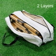 thumbnail image 3 of Sac de Transport Extérieur Sac de Rangement en Toile pour Camping Pliant Table Roulable en Bois, 3 of 7