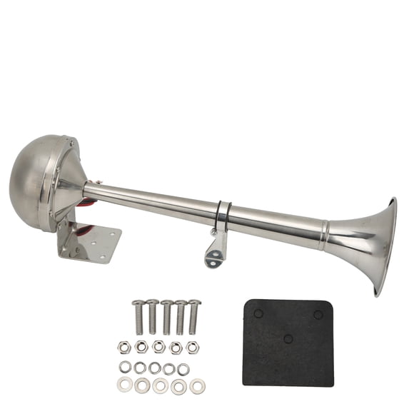 VXH1112MAR-C, Truck Air Horn 328DB Super 30W Universal Boats Single Trumpet For Yachts For RVs