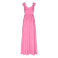 thumbnail image 3 of Jusqu'à 65 % de Réduction! Robes de Mode d'Été pour Femmes 2024 Grande Taille Sans Manches en Dentelle avec Bretelles Tube Top en Gaze Robe Longue Rétractable, 3 of 5