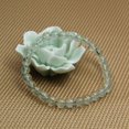 thumbnail image 4 of Bracelet Extensible Unisexe en Perles Rondes de 6 mm en Préhnite Naturelle, 4 of 5