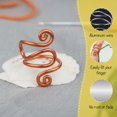 thumbnail image 4 of Binwennn Clothes for Beginners Handmade Crochet Tension Ring Lefties & Righties Yarn Tension Control Ring Adjustable Hook Ring Companion Ring Yarn Regulator For Crocheters, 4 of 7