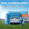 thumbnail image 4 of VEVOR Inflatable Paint Booth, 21 x 13.5 x 9.8 ft Inflatable Spray Booth, with 1100W Powerful Blower and Air Filter System, Large Furniture Painting, Portable Car Paint Booth for Medium-Sized Vehicles, 4 of 9