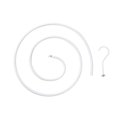thumbnail image 4 of Séchoir à Couette Rotatif, Blanc Économiseur d'Espace Suspendu Rond Spirale pour Balcon, 4 of 7