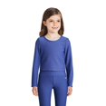 thumbnail image 1 of Athletic Works Girls' Long Sleeve Rib Top, 1 of 6