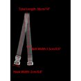thumbnail image 3 of INSPIRE CHIC Women's Invisible Clear Elastic Clear Bra Shoulder Strap White-White Hook, 3 of 5