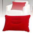 thumbnail image 2 of Inflatable Pillow for Camping Travel Home - Portable and Comfortable Resting Nap Sleeping Accessories Soft Design, 2 of 5