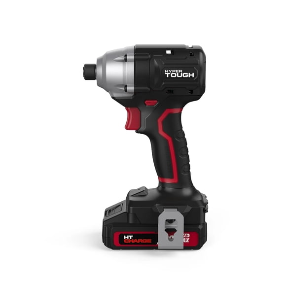 Hyper Tough 20V Brushless Impact Driver 1x2.0AH battery 1xstandard charger(13W)