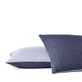 thumbnail image 4 of Riley Home Flannel Sheet Set, Navy, Queen, 4 of 4