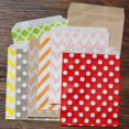 thumbnail image 5 of 20Pcs Mini Dot Kraft Paper Bags Wedding Party Invitation Greeting Cards Paper Gift Bag, 5 of 5