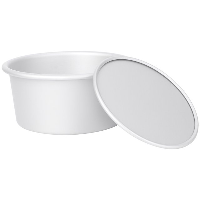 Miangastore Removable Bottom Baking Mold Anodized Aluminum Alloy 1Set 6 Inch