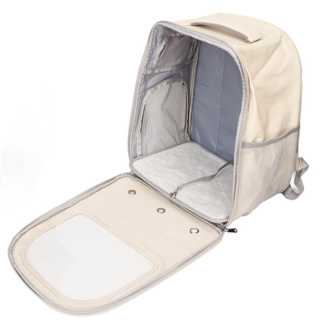 Cat Bubble Travel Bag, Elastic Transparent Window Cat Backpack Multipurpose Large Capacity For Cycling For Pets For Camping