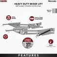 thumbnail image 4 of Rev-A-Shelf Mixer/Appliance Lift System for Base Cabinet, RAS-ML-HDSC, 4 of 11