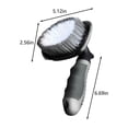 thumbnail image 3 of Car Tire Brush with Curved Head Design L-Shaped Handle Portable Strong Stain Removal Tool for Cars Kitchen Bathroom, 3 of 9