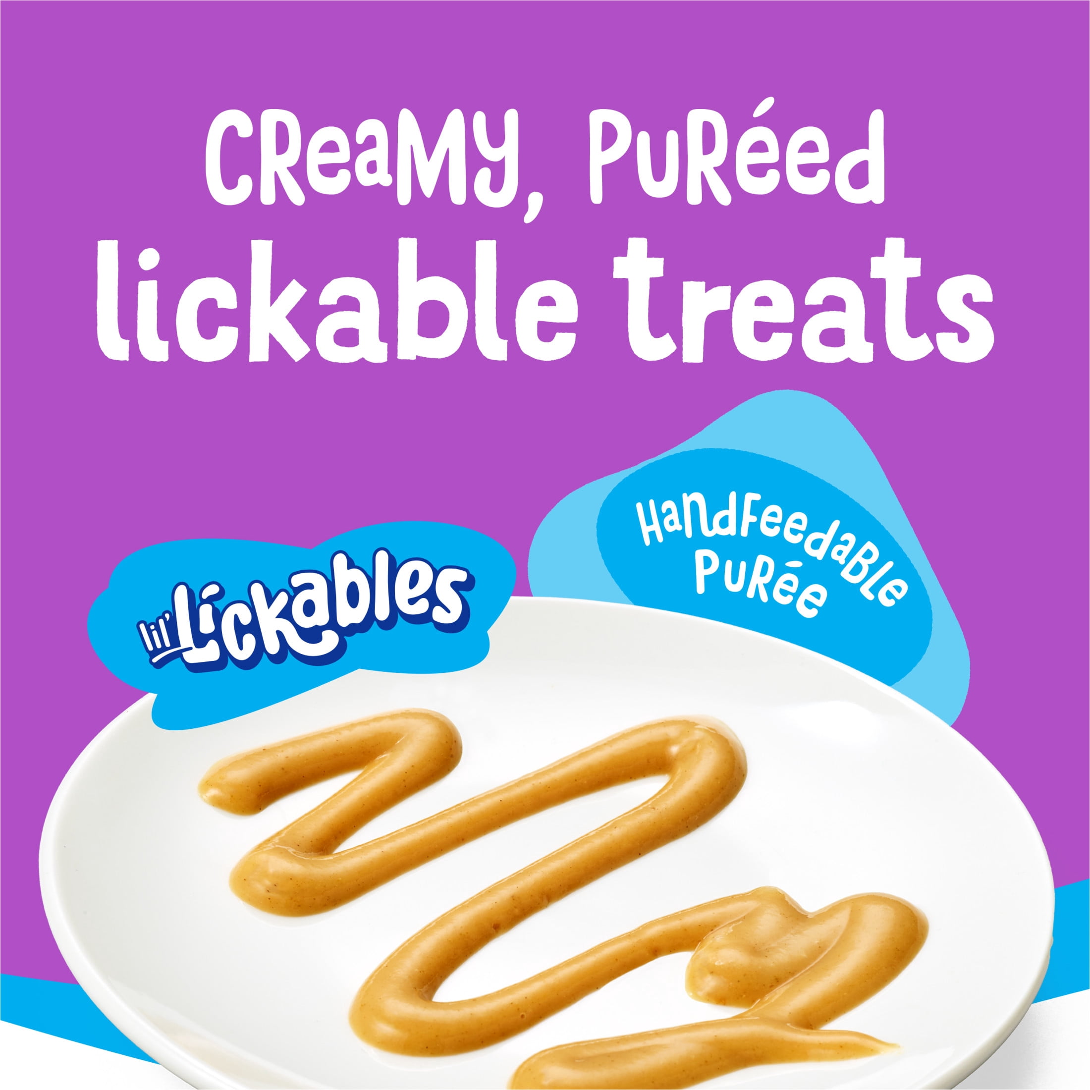 Purina Friskies Lil' Lickables Thon, Gâteries pour chats, 14 g x 4