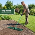 thumbnail image 4 of Costway Lawn Leveling Rake 36" x 10" Heavy Duty Level Lawn Tool for Garden Backyard/Lawn, 4 of 10