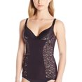 thumbnail image 1 of Maidenform Womens Firm Foundations WYOB Torsette, L, Black Combo, 1 of 6