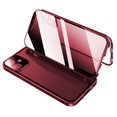 thumbnail image 1 of Magneto Double-sided Buckle For  11 Pro Max Tempered Glass Phone Case For  12 New -inclusive Metal For  11 Anti-peeping Phone Case, 1 of 13