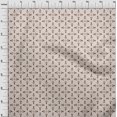 thumbnail image 4 of oneOone Viscose Chiffon Beige Fabric Asian Block Craft Projects Decor Fabric Printed By The Yard 42 Inch Wide, 4 of 4