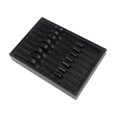 thumbnail image 3 of HILABEE Scissor Holder PU Leather Hair Clips Container Dressing Table Hair Salon Scissor black, 3 of 9