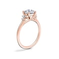thumbnail image 3 of 0.70 Carat Excellent Round Cut Real Diamond New Design Solitaire Ring for Wedding Solid 18K Rose Gold Size 11, 3 of 8