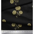 thumbnail image 2 of Soimoi Poly Georgette Fabric Wild Flower Print Fabric by The Yard 52 Inch Wide, 2 of 3