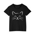 thumbnail image 2 of RXIRUCGD Tout-Petits Enfants Garçons Filles T-shirt à Imprimé d'Halloween Mode Mignon Col Rond Imprimé Manches Courtes Haut ( Noir, Taille : 4 Ans ), 2 of 4