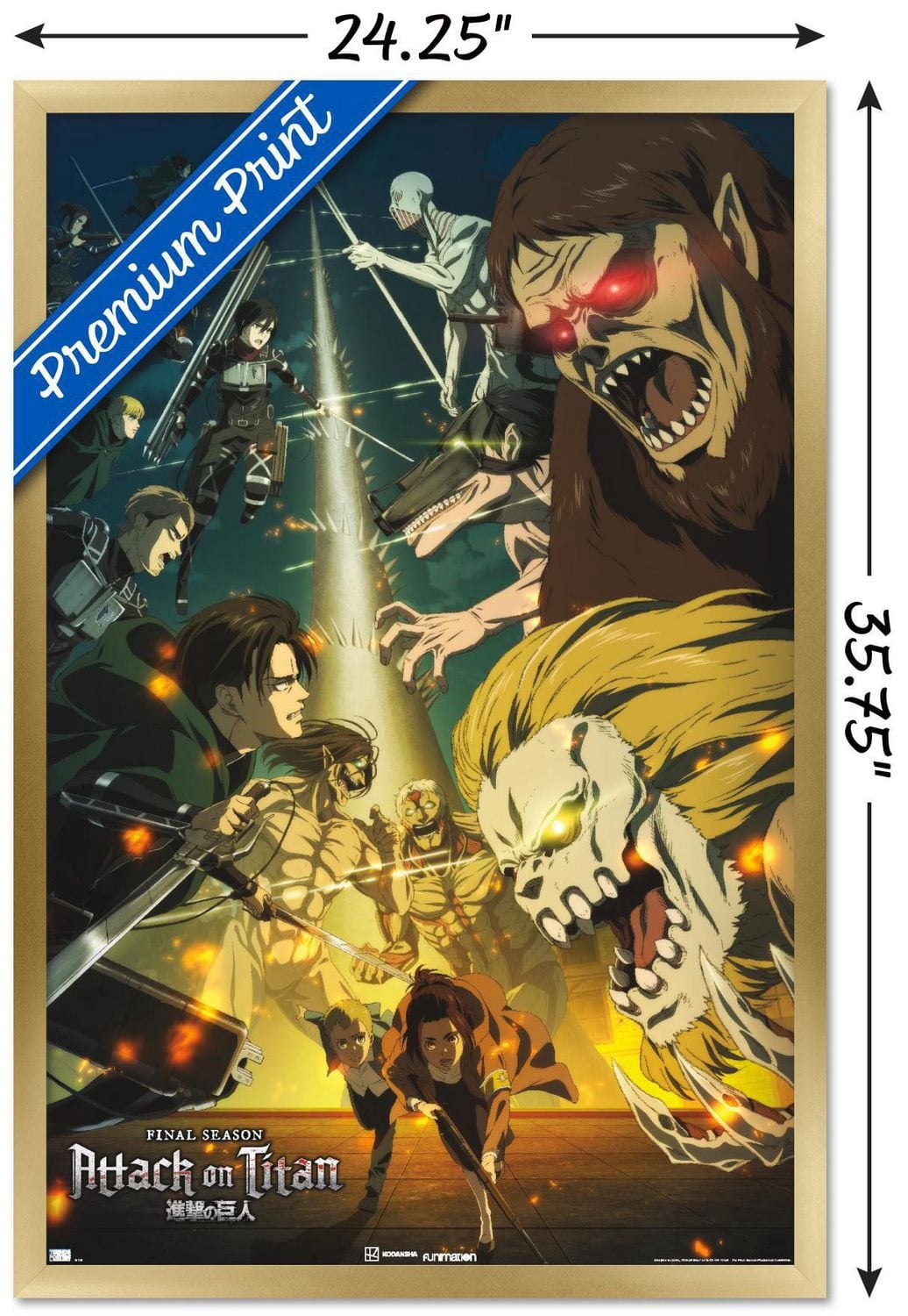 L'Attaque des Titans : Saison 4 - Key Visual 3