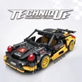 thumbnail image 2 of 445 PCS Car Building Blocks Set, 1:18 Scale GT Sports Car Model with Pull-Back Motor - BLK-084, 2 of 2