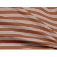 thumbnail image 4 of oneOone Rayonne Brun Rouille Tissu Rayures Matière de Robe Tissu Imprimé Tissu au Mètre 56 Pouces de Large, 4 of 4