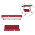 thumbnail image 3 of ziyahi Trousse d'Auvent Imperméable pour Auvent de Balançoire, Housse de Chaise Balançoire de Jardin Extérieure, Rouge, 3 of 9