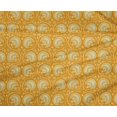 thumbnail image 4 of oneOone Polyester Lycra Fabric Leaves & Floral Block Printed Craft Fabric BTY 56 Inch Wide, 4 of 4