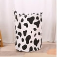 thumbnail image 2 of Laundry for Nursery Toy Storage Organizer in Home Closet Kids Bedroom Hamper Laundry Room Shelf with Round Cow Pattern, 2 of 2