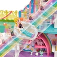 thumbnail image 2 of Polly Pocket Sweet Adventures Rainbow Mall Playset, 2 of 6