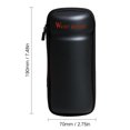 thumbnail image 3 of WEST BIKING WEST BIKING Hard Shell Cycling Tool Canister with Water Bottle Holder, Compact Storage Box for Bike Accessories, Carbon Texture Design, Rainproof PVC Leather, Glossy/Textured Black Options, 3 of 6
