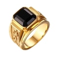 thumbnail image 2 of EGNMCR Rings New Style Dragon Pattern Set Diamond Ring For Men Retro Show Personality fashion ring, 2 of 2